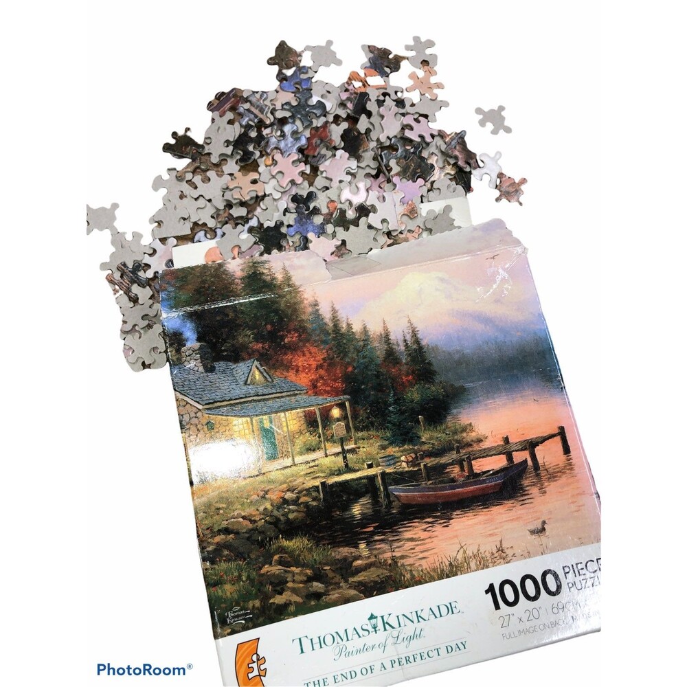Thomas Kinkade The end of a perfect day 1000 piece puzzle